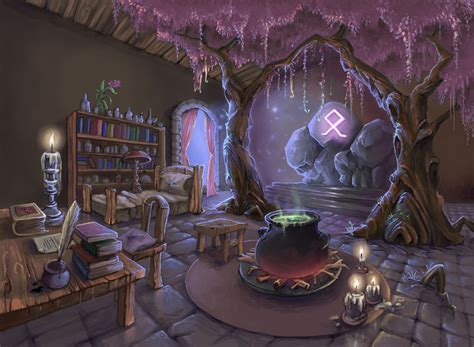 Room on the enchanted witch broom